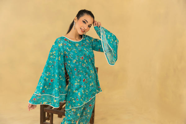 RANGREZA PRINTED LAWN 2 PIECE