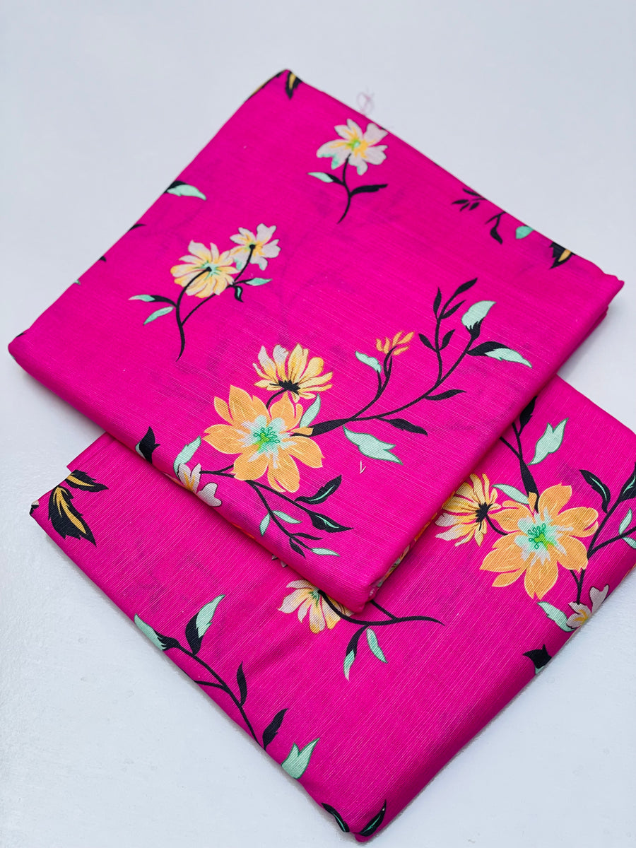 KHADDAR PRINTED 2 PIECE SUIT