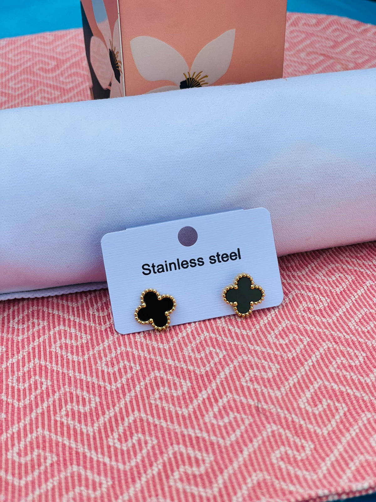 Four Leaf Black tops