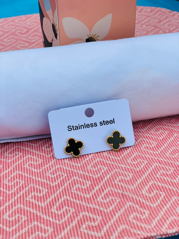 Four Leaf Black tops
