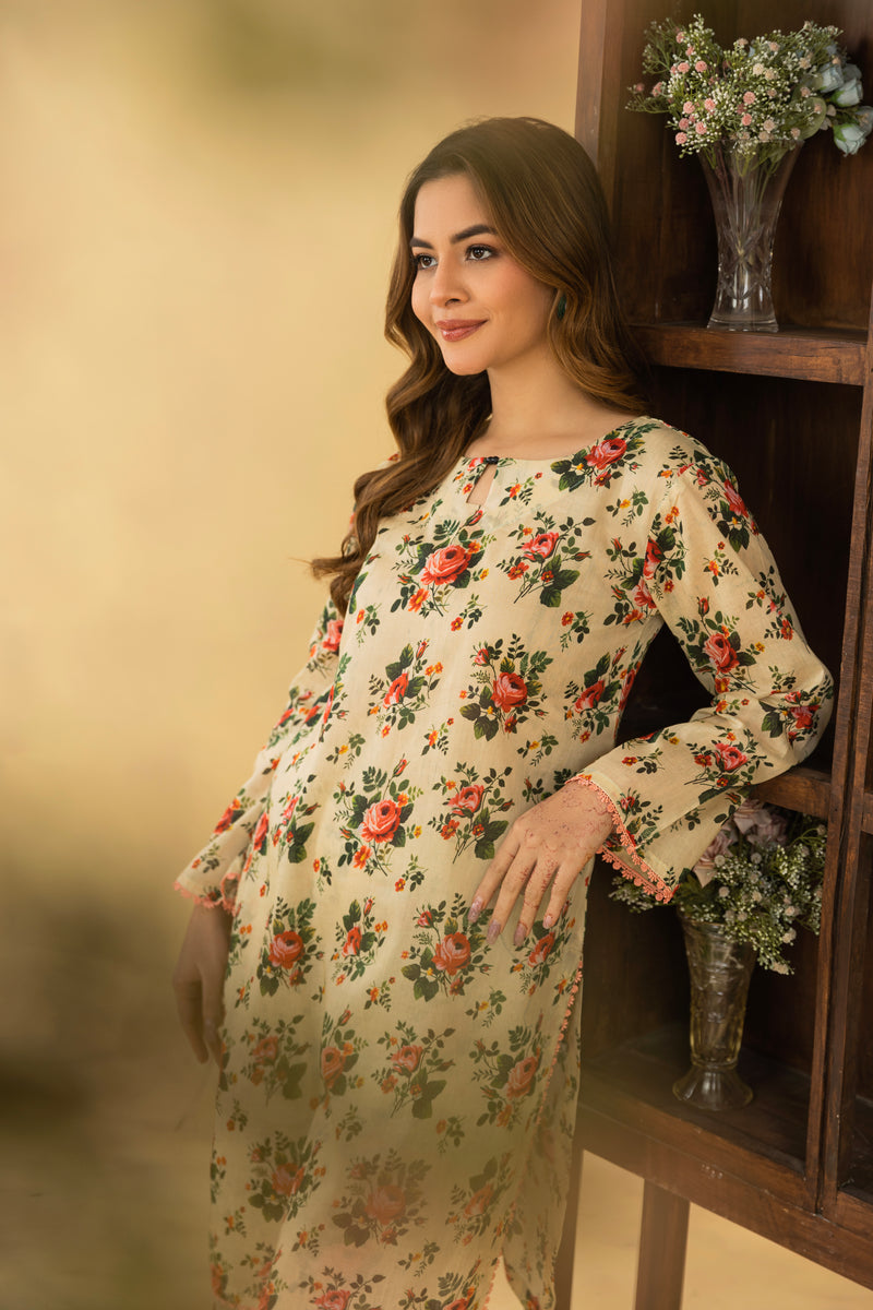 RANGREZA PRINTED LAWN 2 PIECE
