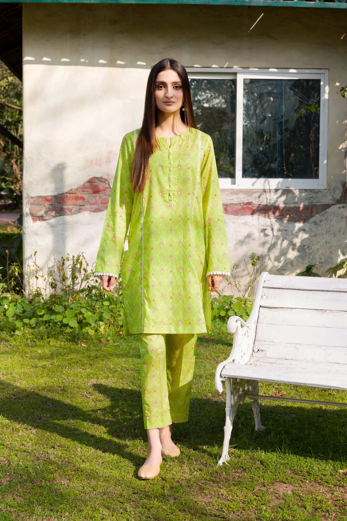 RANGREZA PRINTED LAWN 2 PIECE