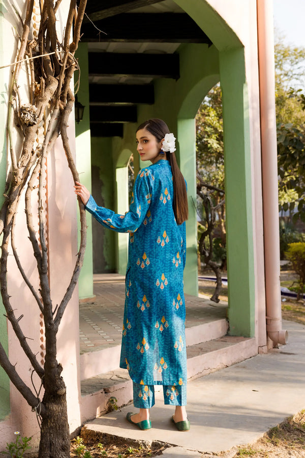 RANGREZA PRINTED LAWN 2 PIECE