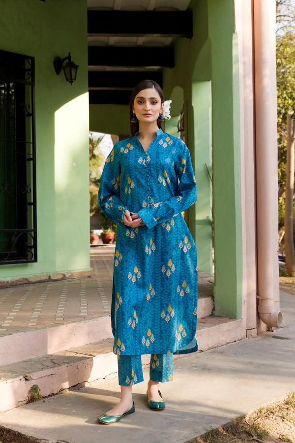 RANGREZA PRINTED LAWN 2 PIECE