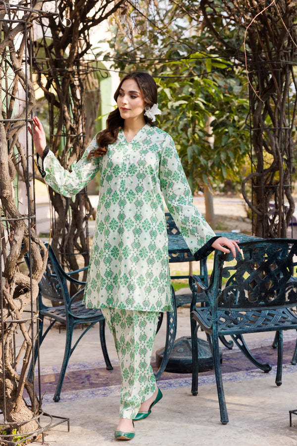 RANGREZA PRINTED LAWN 2 PIECE