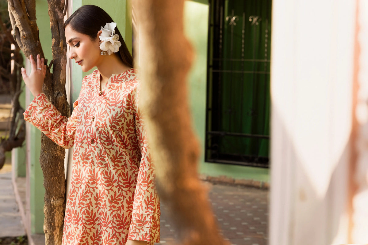 RANGREZA PRINTED LAWN 2 PIECE