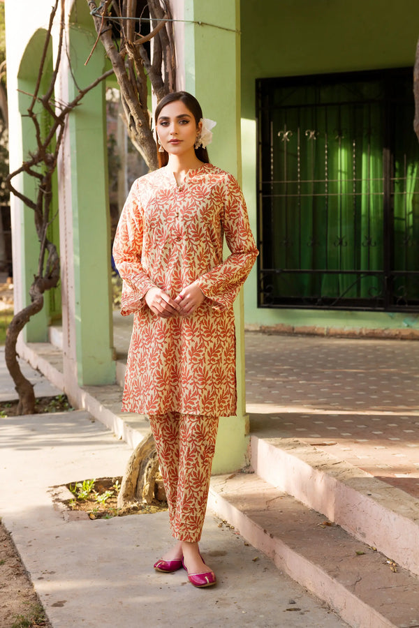 RANGREZA PRINTED LAWN 2 PIECE