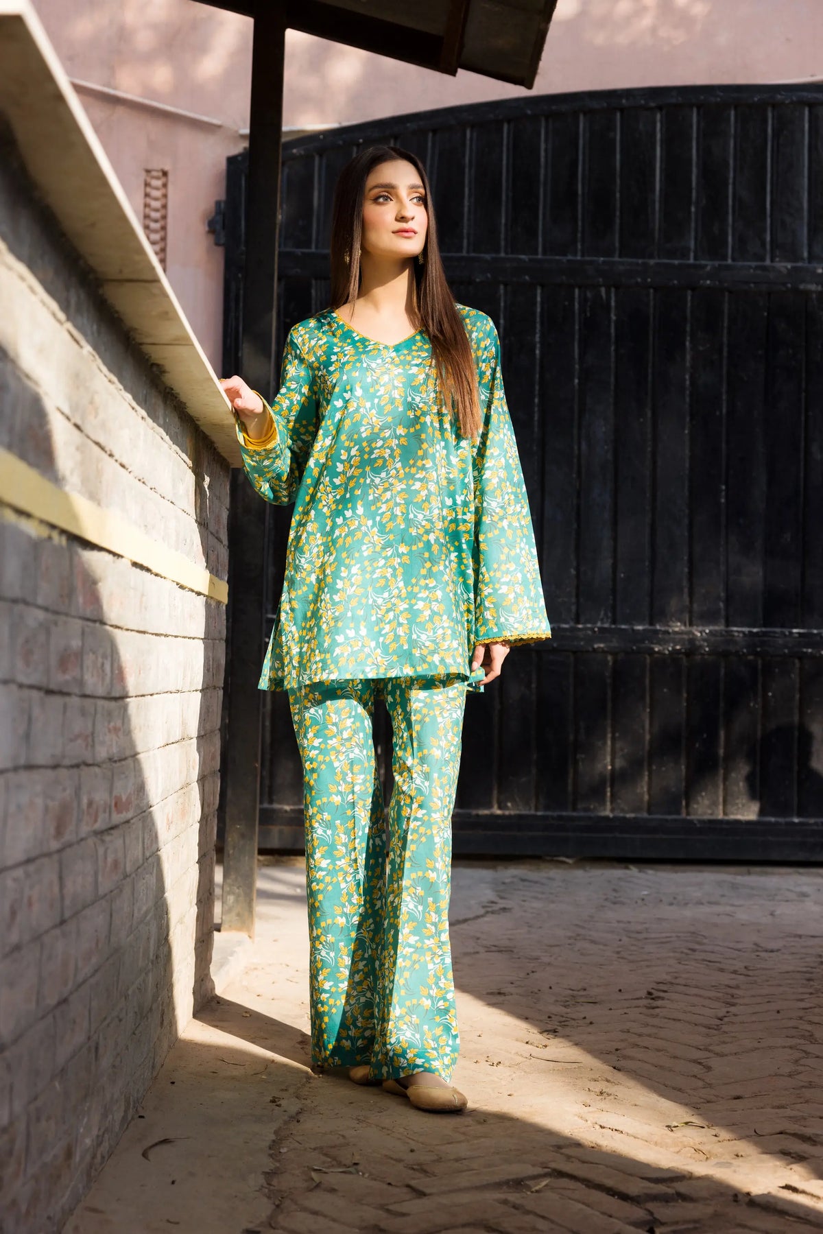 RANGREZA PRINTED LAWN 2 PIECE