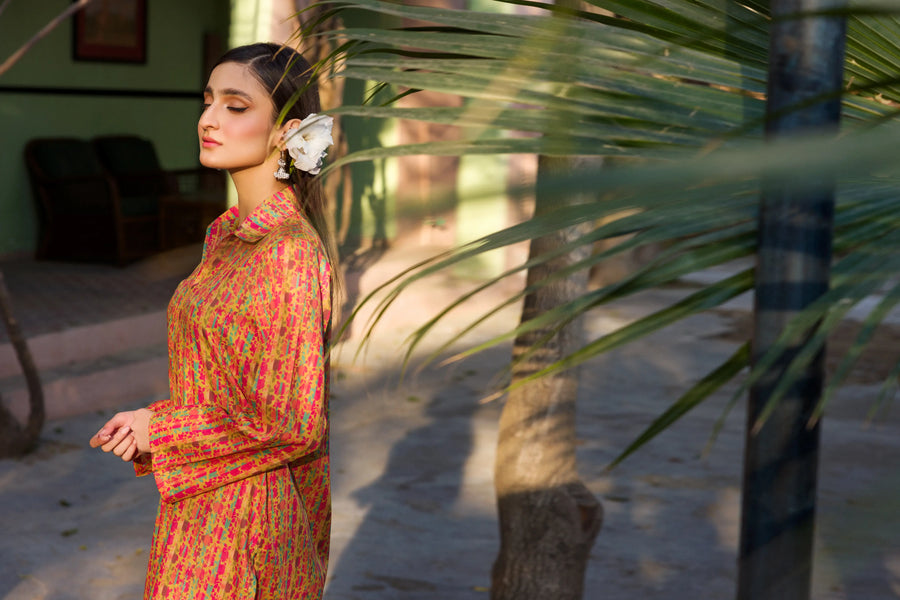 RANGREZA PRINTED LAWN 2 PIECE