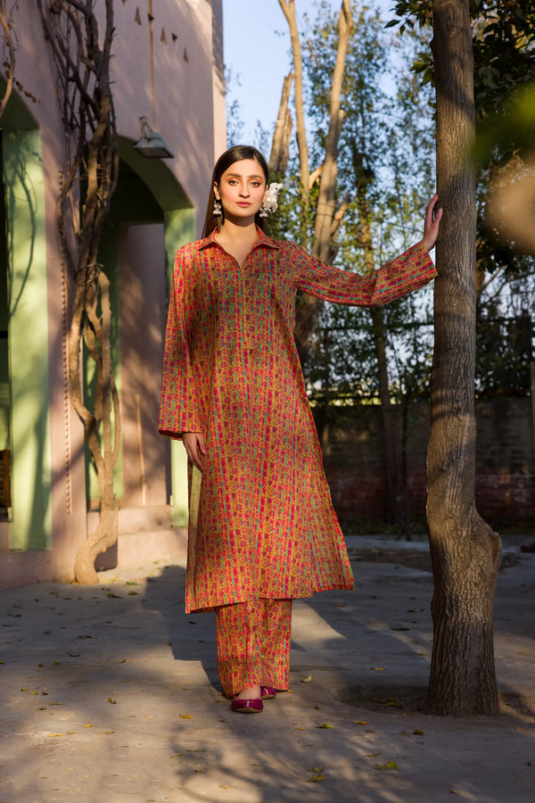 RANGREZA PRINTED LAWN 2 PIECE