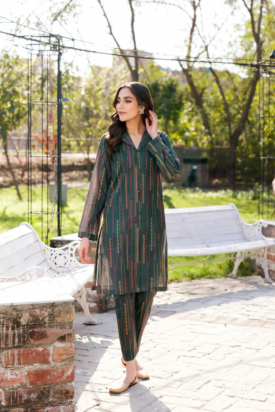 RANGREZA PRINTED LAWN 2 PIECE