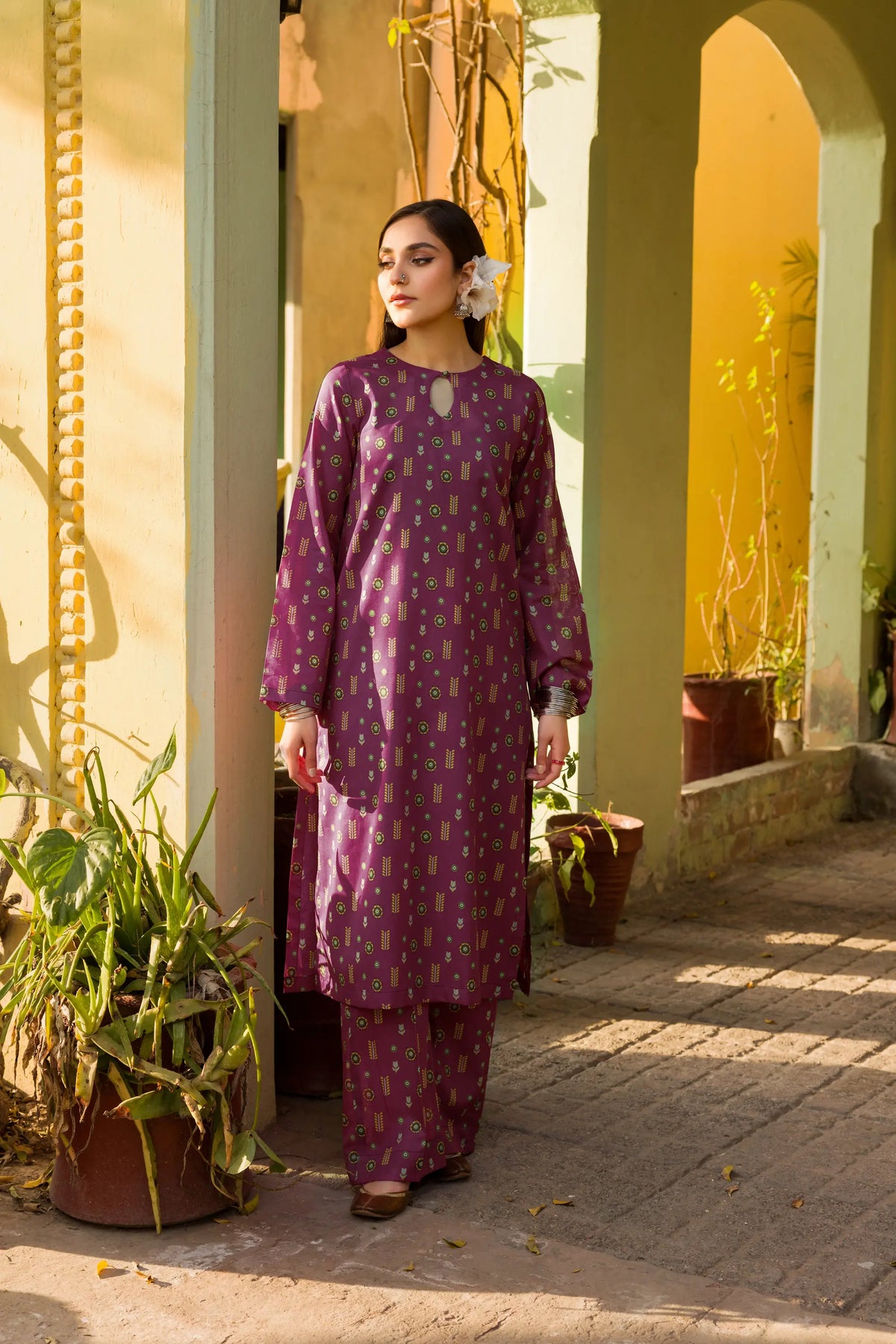 RANGREZA PRINTED LAWN 2 PIECE