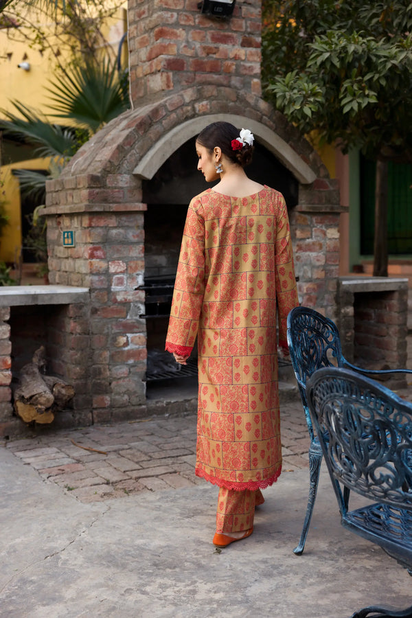 RANGREZA PRINTED LAWN 2 PIECE