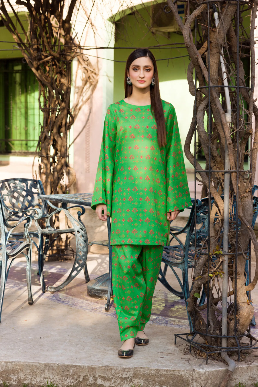 RANGREZA PRINTED LAWN 2 PIECE