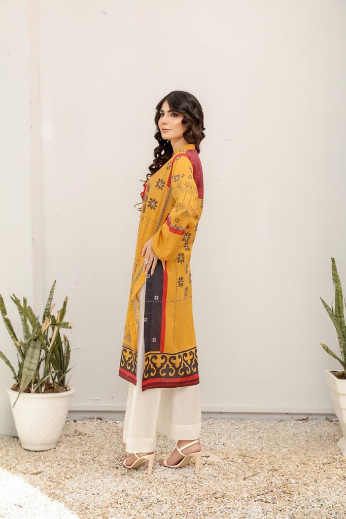 Stitched Rangreza Lawn Shirt