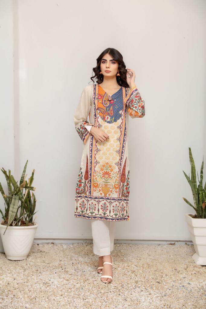 Stitched Rangreza Lawn Shirt