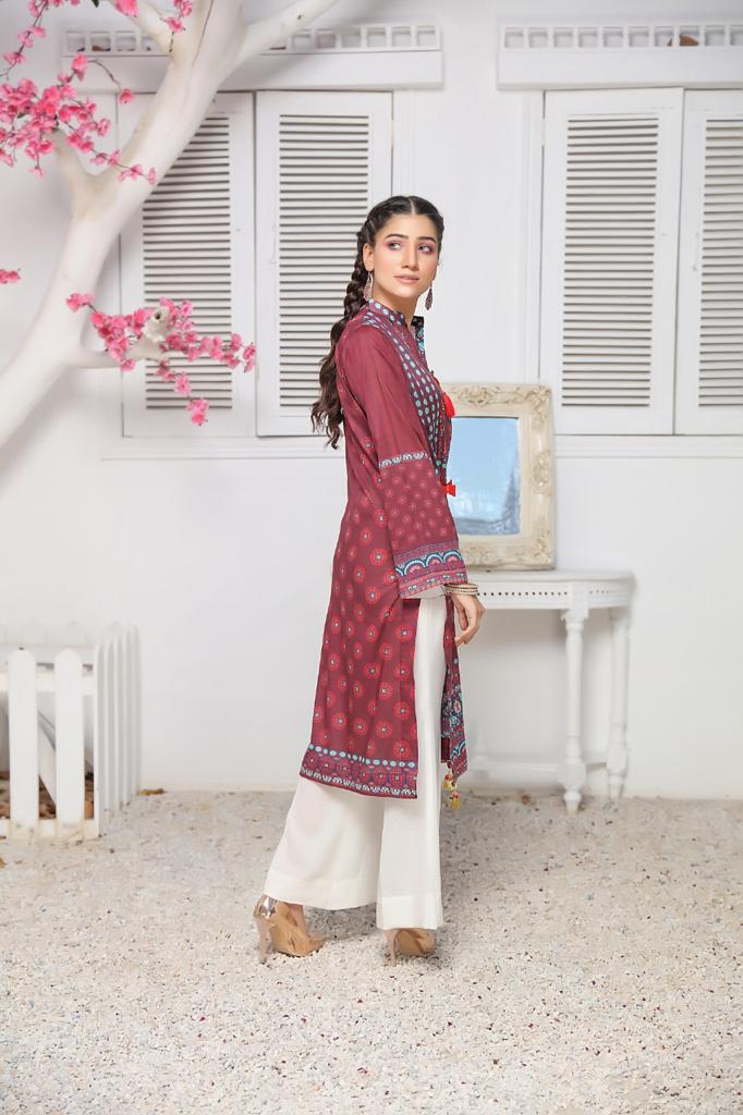 Stitched Rangreza Lawn Shirt