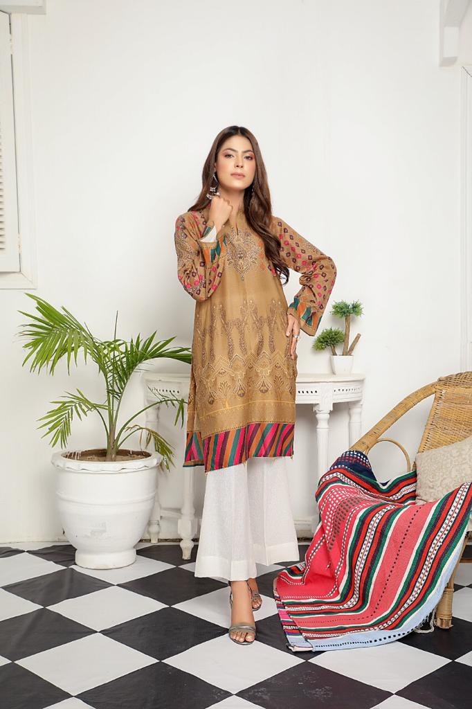 Stitched Rangreza Lawn Shirt