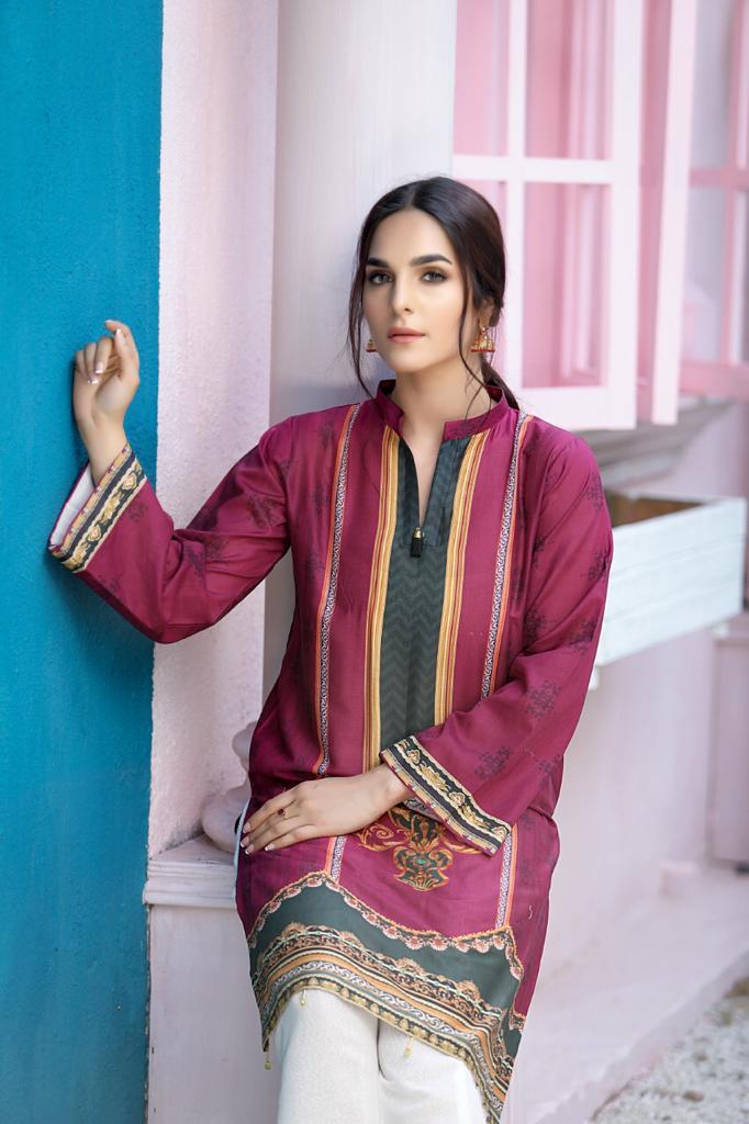 Stitched Rangreza Lawn Shirt