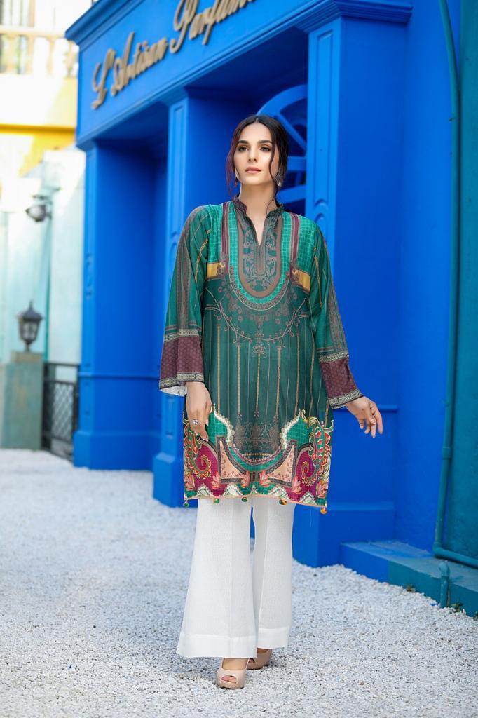 Stitched Rangreza Lawn Shirt