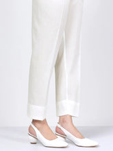 Plain White Trouser Stitched